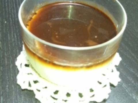 練乳入り牛乳ゼリー♪ハーシーのチョコソースで~